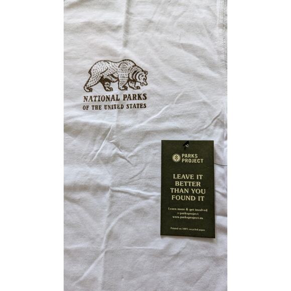 NWT Parks Project National Parks Pictograms Tee in White size Large - Picture 4 of 8